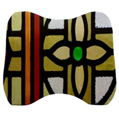 Abstract-0001 Velour Head Support Cushion by nate14shop