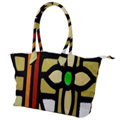 Abstract-0001 Canvas Shoulder Bag