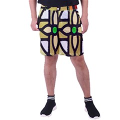 Abstract-0001 Men s Pocket Shorts by nate14shop