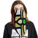 Abstract-0001 Face Covering Bandana (Triangle) View1