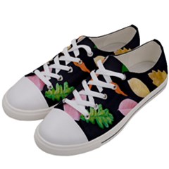 Autumn-b 001 Men s Low Top Canvas Sneakers by nate14shop