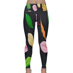 Autumn-b 001 Lightweight Velour Classic Yoga Leggings by nate14shop