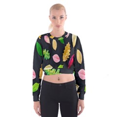 Autumn-b 002 Cropped Sweatshirt by nate14shop