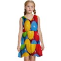 Background-b 001 Kids  Sleeveless Tiered Mini Dress View1