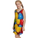 Background-b 001 Kids  Sleeveless Tiered Mini Dress View2