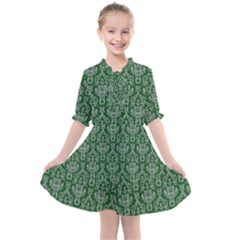 Background-b 003 Kids  All Frills Chiffon Dress by nate14shop