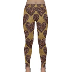 Background-b 006 Classic Yoga Leggings by nate14shop