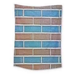 Brick-wall Medium Tapestry by nate14shop