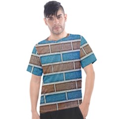 Brick-wall Men s Sport Top by nate14shop