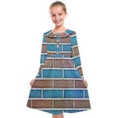 Brick-wall Kids  Midi Sailor Dress by nate14shop