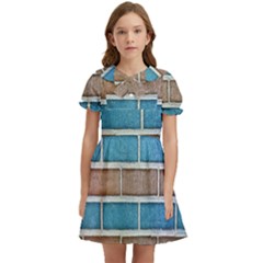 Brick-wall Kids  Bow Tie Puff Sleeve Dress by nate14shop