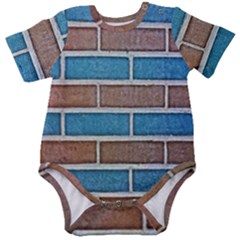 Brick-wall Baby Short Sleeve Onesie Bodysuit