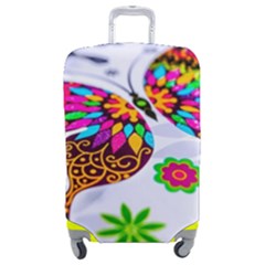 Butterfly-b 001 Luggage Cover (medium) by nate14shop