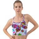 Butterfly-b 001 Mini Tank Bikini Top View1