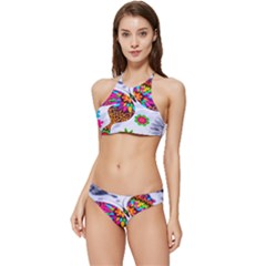 Butterfly-b 001 Banded Triangle Bikini Set