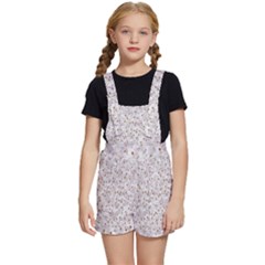 Cherry-blossoms Kids  Short Overalls