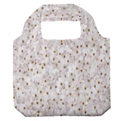 Cherry-blossoms Premium Foldable Grocery Recycle Bag