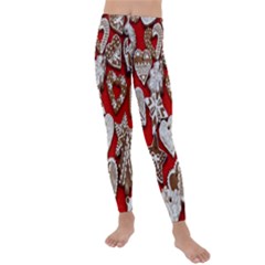 Christmas-b 001 Kids  Lightweight Velour Leggings by nate14shop