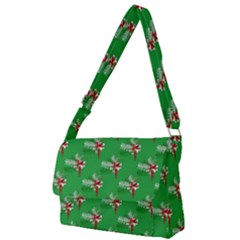 Christmas-b 002 Full Print Messenger Bag (l) by nate14shop