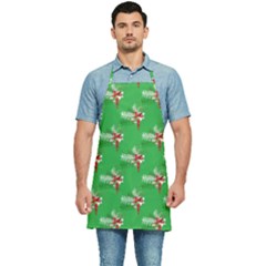 Christmas-b 002 Kitchen Apron by nate14shop