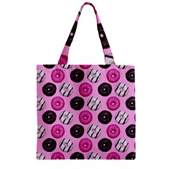 Dessert Zipper Grocery Tote Bag by nate14shop