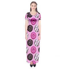 Dessert Short Sleeve Maxi Dress by nate14shop