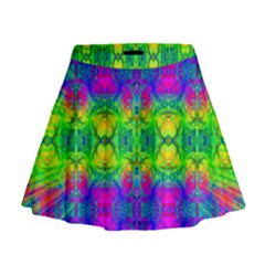 Happy Colors Mini Flare Skirt by Thespacecampers