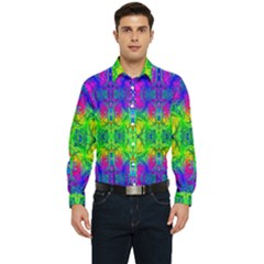 Happy Colors Men s Long Sleeve  Shirt