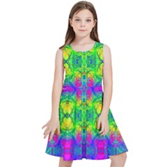 Happy Colors Kids  Skater Dress by Thespacecampers