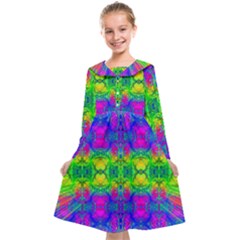 Happy Colors Kids  Midi Sailor Dress by Thespacecampers