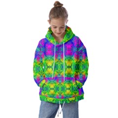 Happy Colors Kids  Oversized Hoodie by Thespacecampers