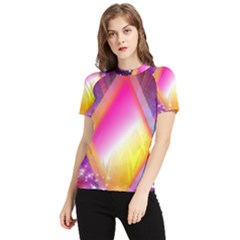 My Diamonds Women s Short Sleeve Rash Guard