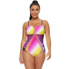 My Diamonds Retro Full Coverage Swimsuit