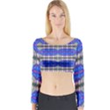 Bluedaba Long Sleeve Crop Top View1