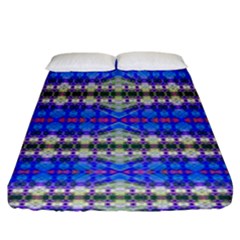 Bluedaba Fitted Sheet (king Size) by Thespacecampers