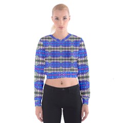 Bluedaba Cropped Sweatshirt by Thespacecampers