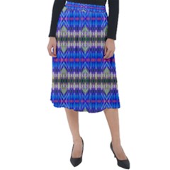 Bluedaba Classic Velour Midi Skirt  by Thespacecampers