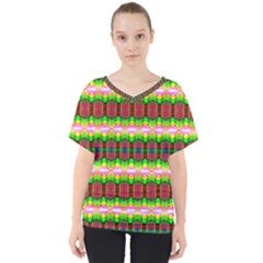 Extra Terrestrial V-neck Dolman Drape Top by Thespacecampers