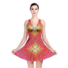 Lava Liquid Reversible Skater Dress by Thespacecampers