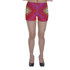 Lava Liquid Skinny Shorts by Thespacecampers