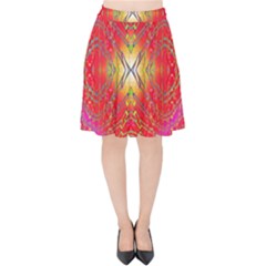 Lava Liquid Velvet High Waist Skirt by Thespacecampers