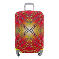 Lava Liquid Luggage Cover (small) by Thespacecampers