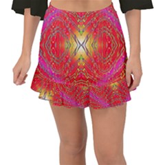 Lava Liquid Fishtail Mini Chiffon Skirt by Thespacecampers