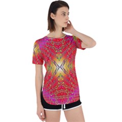 Lava Liquid Perpetual Short Sleeve T-shirt by Thespacecampers