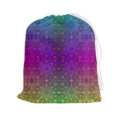 Stained Glass Drawstring Pouch (2xl) by Thespacecampers