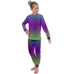 Stained Glass Kids  Long Sleeve Set  by Thespacecampers