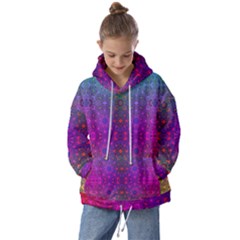 Stained Glass Kids  Oversized Hoodie by Thespacecampers