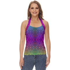 Stained Glass Basic Halter Top