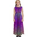 Stained Glass Kids  Satin Sleeveless Maxi Dress View1