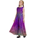 Stained Glass Kids  Satin Sleeveless Maxi Dress View2